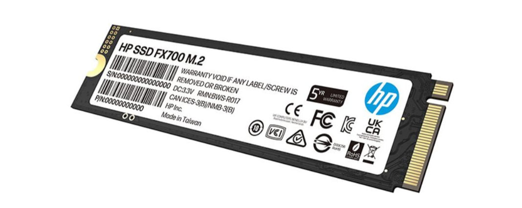 HEWLETT PACKARD FX700 SSD 2048GB M.2 7200MB/s PCI Express 4.0 NVMe 