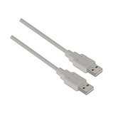 CABO USB(A)M 2.0 A USB(A)M 2.0 AISENS 2M GRIS A101-0022