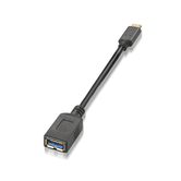 Cabo Aisens Usb 3.1 Gen1 5Gbps 3A Tipo Usb-C/MA/H Negro 15Cm