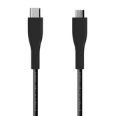 CABO AISENS USB 2.0 USB-C MACHO A MICRO USB MACHO 3A 1M NEGRO A107-0349