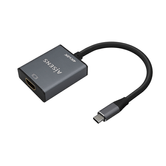 AISENS Conversor Alumínio USB CA HDMI 4K 30Hz USB CM HDMI H Cinza 15cm