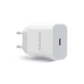 Carregador AISENS USB-C P?3.0 1 porta 1x USB-C 20 W, branco