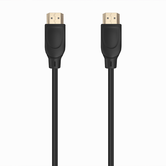 Cabo HDMI AISENS V2.0 Premium de alta velocidade / Hec 4K@60Hz 18Gbps, A/MA/M, preto, 1,0m