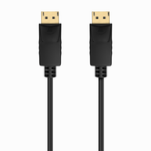 Cabo AISENS DISPLAYPORT V1.2 CCS 4K@60Hz, DP/M-DP/M, Preto, 5,0m