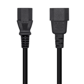 Cabo de alimentação da CPU AISENS, C13/H-C14/M, preto, 3,0 m