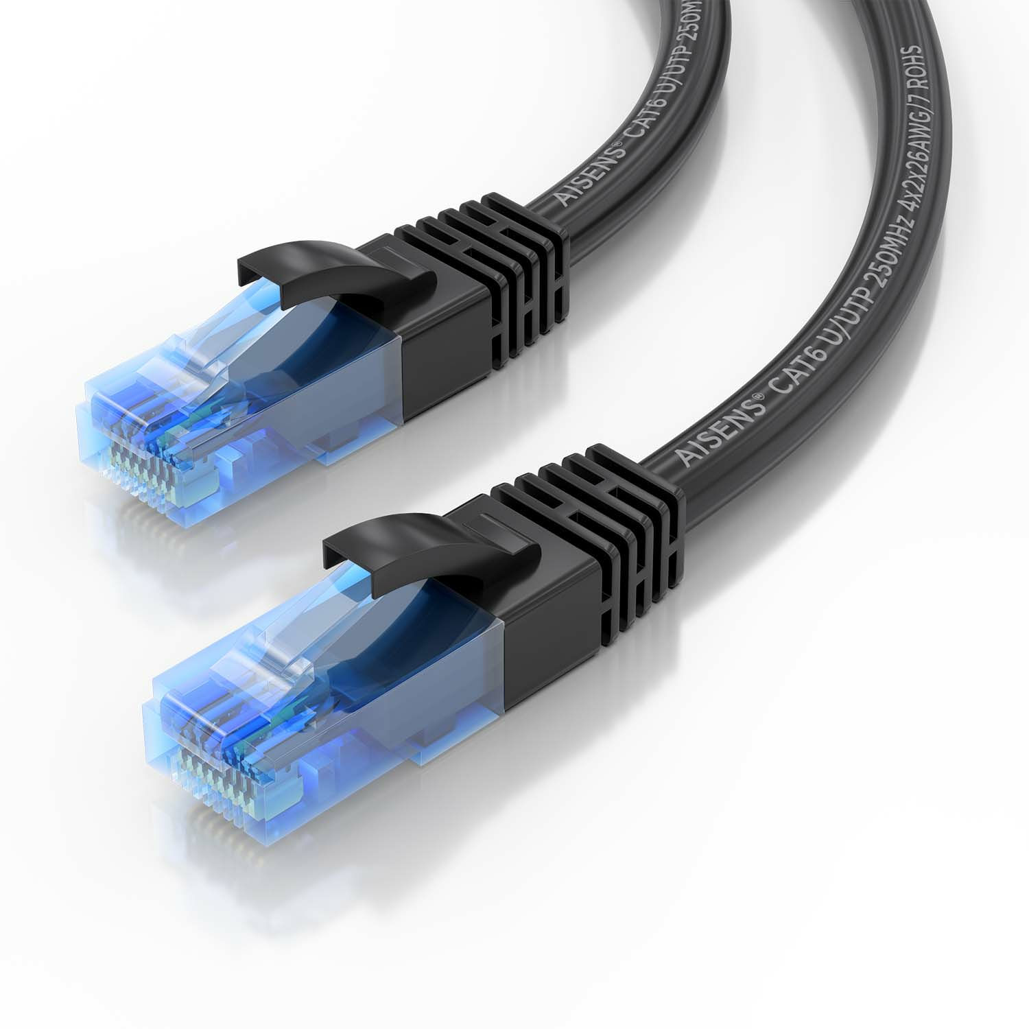 Câble Réseau RJ45 Cat 6 Harting – 10 Mètres – Jaune (neuf)