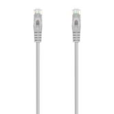 Chicote de cabo de alimentação AISENS RJ45 LSZH Cat.6A 500 Mhz UTP AWG24, cinza, 20M