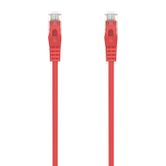 Chicote de cabo de alimentação AISENS RJ45 LSZH Cat.6A 500 Mhz UTP AWG24, vermelho, 1,5 M