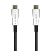 Cabo Aisens Hdmi tipo padrão macho para macho V2 0 AOC premium alta velocidade 20m preto