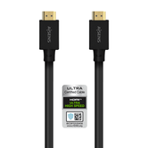 Cabo HDMI AISENS V2.1 Ultra Alta Velocidade / Hec 8K@60Hz 48Gbps, A/MA/M, Preto, 5,0M