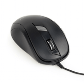 MOUSE GEMBIRD USB PRETO 6 BOTÕES