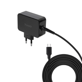 CARREGADOR TOOQ 65W USB-C PD 1,8M PARA COMPUTADOR PORTÁTIL PRETO