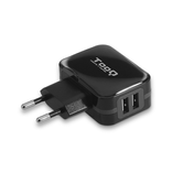 Carregador de parede TooQ TQWC-1S02 2 USB preto