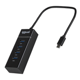 iggual Hub USB 3.0 tipo C x 4 portas HUB-C-4p