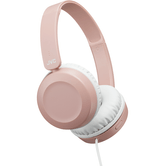 FONE DE OUVIDO JVC HA-S31M-AE COM JACK DE CABO DE 3,5mm MICROFONE INTEGRADO COR ROSA