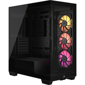 caja corsair icue link 3500x rgb rgb negro