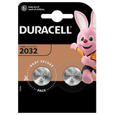 Bateria alcalina hardcell botão cr2032 blister 2 unidades