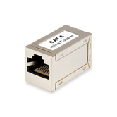 RJ45 CAT.6 FÊMEA BLINDADA - ADAPTADOR FÊMEA