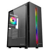 Estojo UNYKA Estojo ATX Armor Lumina Preto RGB