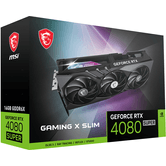 tarjeta grafica msi geforce rtx 4080 super gaming x slim | 16gb | gddr6x | dlss3