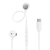 AURICULARES DE BOTÃO JBL TUNE 305C USB-C BRANCO