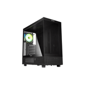 ABYSM Case ATX Case Danube SAVA H400 Preto RGB Preto, Branco