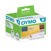 rollo etiquetas permanente labelwriter 89x36mm. transparentes dymo so722410