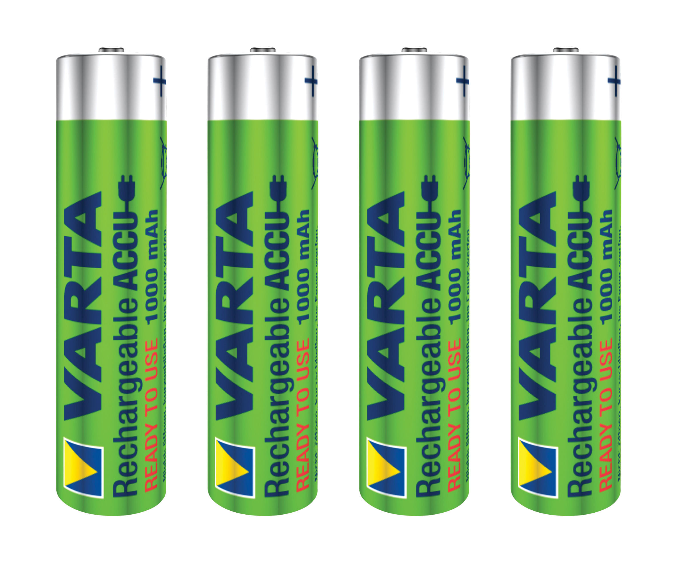 Varta Blister 4 Pilas AAA Ready to Use 1000mAh