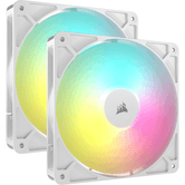 Ventilador CORSAIR RS ARGB Série 140 Branco 140mm ARGB Caixa dupla FAN CO-9050187-WW