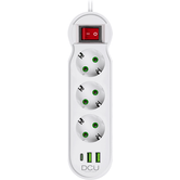 PLUG DCU 3 SAÍDAS + 3 PORTAS USB 10,5W