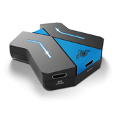 Spirit of Gamer Hub Crossgame preto e azul