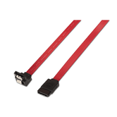 CABO COTOVELADO AISENS SATA COM ÂNCORAS VELOCIDADE ATÉ 3GBP S 0 5M VERMELHO A130 0156