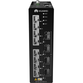S5735I-S8T4SN-V2 (8 10/100/1000BASE-T ports, 4 GE SFP ports, DIN Rail Mounting, Dual redundant 9.6 to 60V DC power, Fanless)