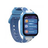 cefa hola watch x plus blue reloj inteligente para ni os