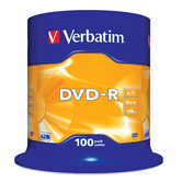 DVD-R 4.7GB 16X 100U SPINDLE