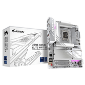Placa-mãe Intel GIGABYTE Z890 AORUS ELITE WIFI7 ICE - Suporta CPUs Intel Core Ultra (Série 2), 16 + 1 + 2 fases VRM, até 8800 MHz DDR5 (OC),
