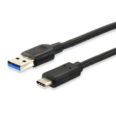 CABO EQUIP USB-C MACHO A USB 3.1 TIPO A MACHI 1M