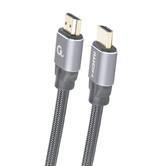 CABO HDMI 2.0 4K 60HZ GEMBIRD CCBP-HDMI-2M PREMIUM TRENZADO ETHERNET 2M PRETO