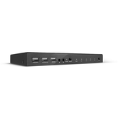INTERRUPTOR KVM DE ÁUDIO USB 2.0 DE 4 PORTAS HDMI 4K60