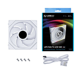 Lian Li UNI FAN TL LCD Ventilador para gabinete de computador 14 cm branco