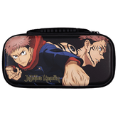 CASO KONIX SWITCH JUJUTSU KAISEN COMPATÍVEL COM SWITCH E VERSÃO LITE VERMELHA PARA ARMAZENAMENTO COR PRETA
