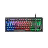 H-MECH GAMING MARS GAMING MK023 TECLADO PORTUGUÊS PRETO COR TAMANHO COMPACTO TKL RGB ILUMINAÇÃO