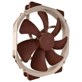 NOCTUA VENTILADOR CAJA NF-A15 PWM, VENTOINHA 140MM, 140X150X25MM, 12V, 1200RPM/900RPM/300RPM, 19,2 DB(A), 115,5 M3/H, 1,51 MM H2O, 4 PINOS