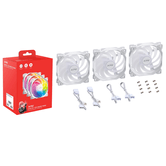 XPG VENTO 120MM BRANCO RGB CASO VENTILADOR X3
