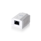 CATEGORIA 5e SUPERFÍCIE ROSETA 1 RJ45 FÊMEA