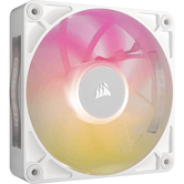 VENTILADOR CAJA CORSAIR RX RGB MAX Series, iCUE LINK RX120 RGB MAX Branco, Ventoinha RGB 120mm, Ventoinha Simples CO-9051037-WW