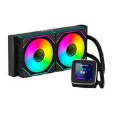 Abyss Liquid Cooling OCEANIC LCD 240 Preto ARGB