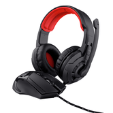 PACOTE DE JOGOS TRUST BASICS COMPOSTO POR HEADSET E MOUSE 24761