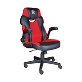 TALIUS CRAB GAMING CHAIR preto/vermelho, braços dobráveis, borboleta, rodas de nylon, pistão classe 4