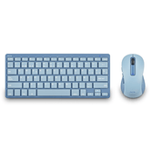 KIT TECLADO E MOUSE MULTIFUNÇÕES NGS RECARGA AZUL